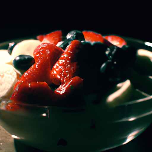 Red White and Blue Fruit Salad